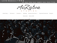Tablet Screenshot of mcrobie.co.nz